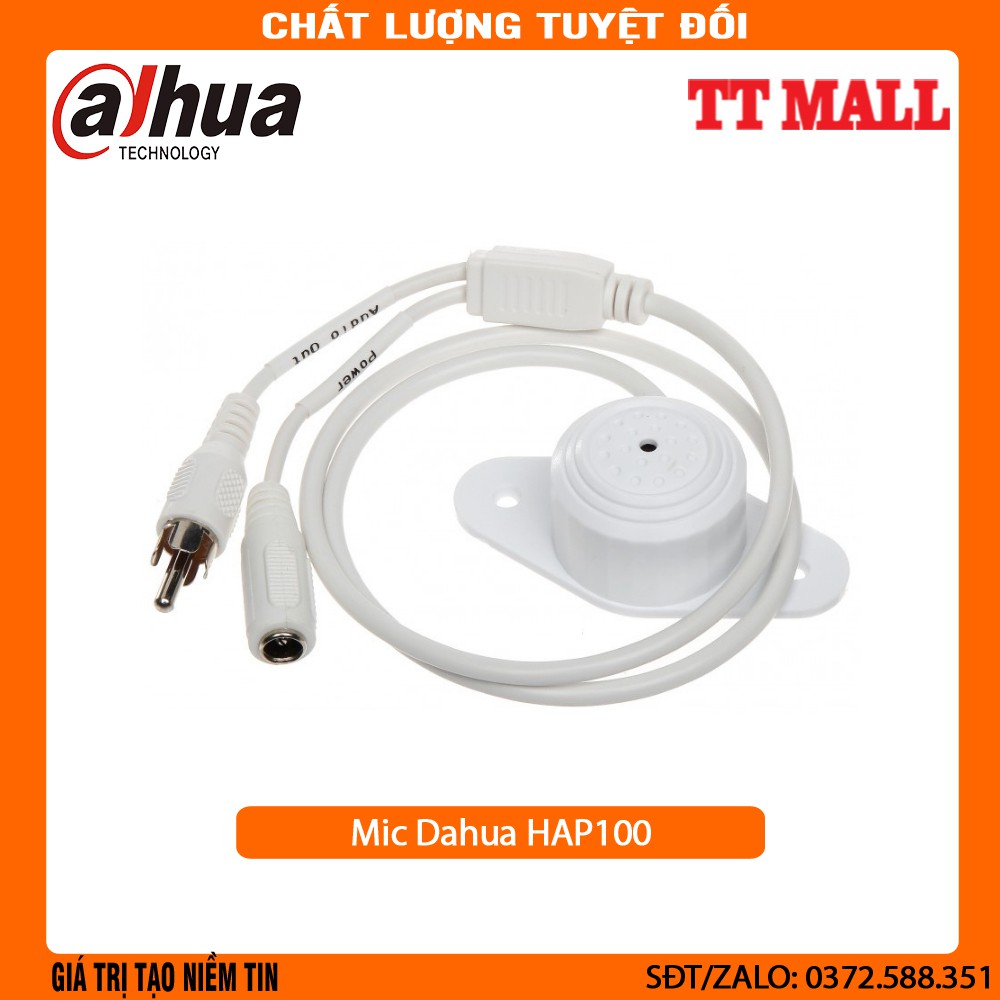 Micro cho camera Dahua HAP100 chống sét và sốc nguồn