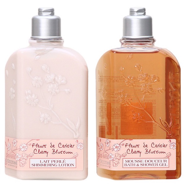 Sữa tắm và Sữa dưỡng thể L’Occitane Cherry Blossom