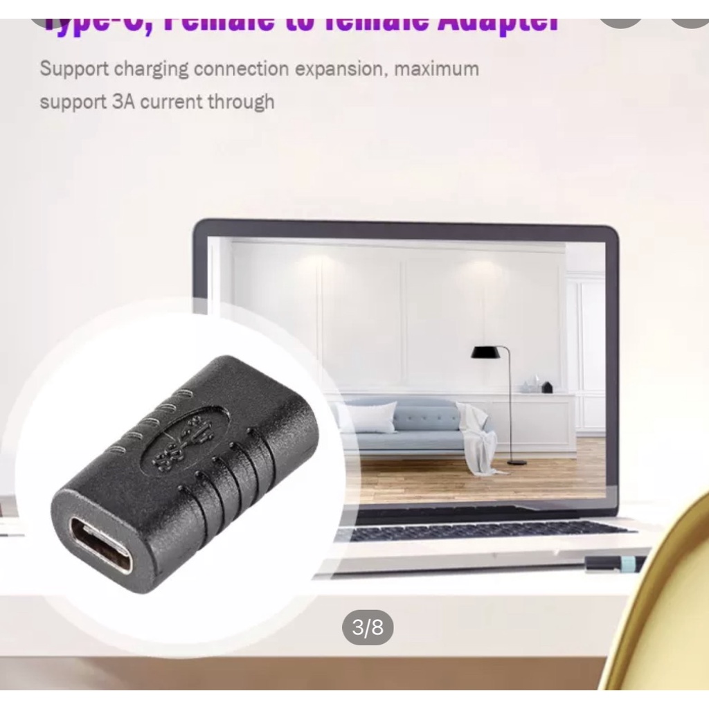 Đầu nối Type C 2 đầu cái