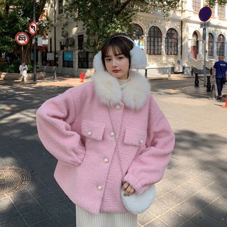 ODER ÁO KHOÁC DẠ CỔ LÔNG DÀY DẶN ULZZANG