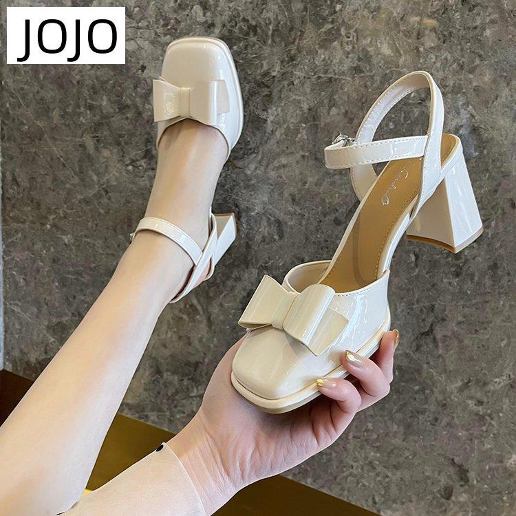 Sandal Cao Gót Hở Ngón Thiết Kế Mới Thời Trang Theo Phong Cách Pháp Cho Nữ