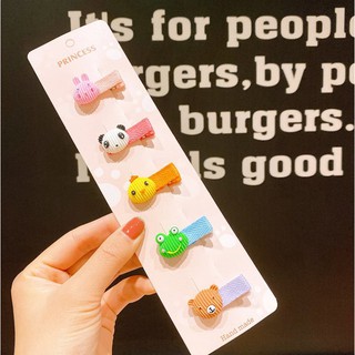 Tuan200 Set 5 kẹp tóc hàn quốc siêu đáng yêu Goodbabyvn tuan1023