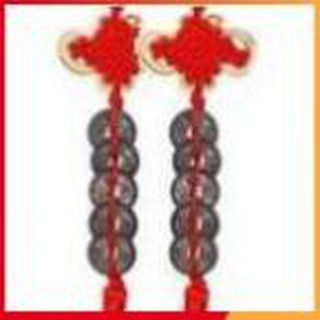 Bộ 2 xâu tiền cổ ngũ đế phong thủy cầu tài lộc t574i 206574-1