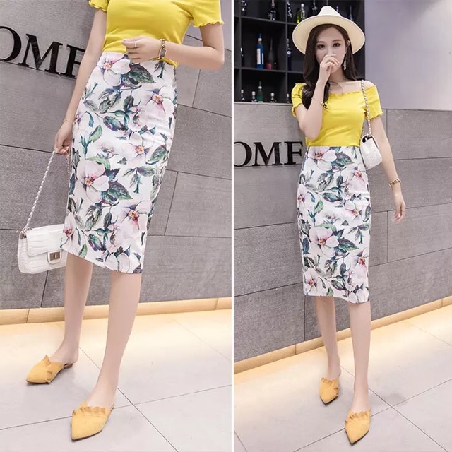 HOT HOT Chân váy bút chì 3D họa tiết lạ, độc | BigBuy360 - bigbuy360.vn