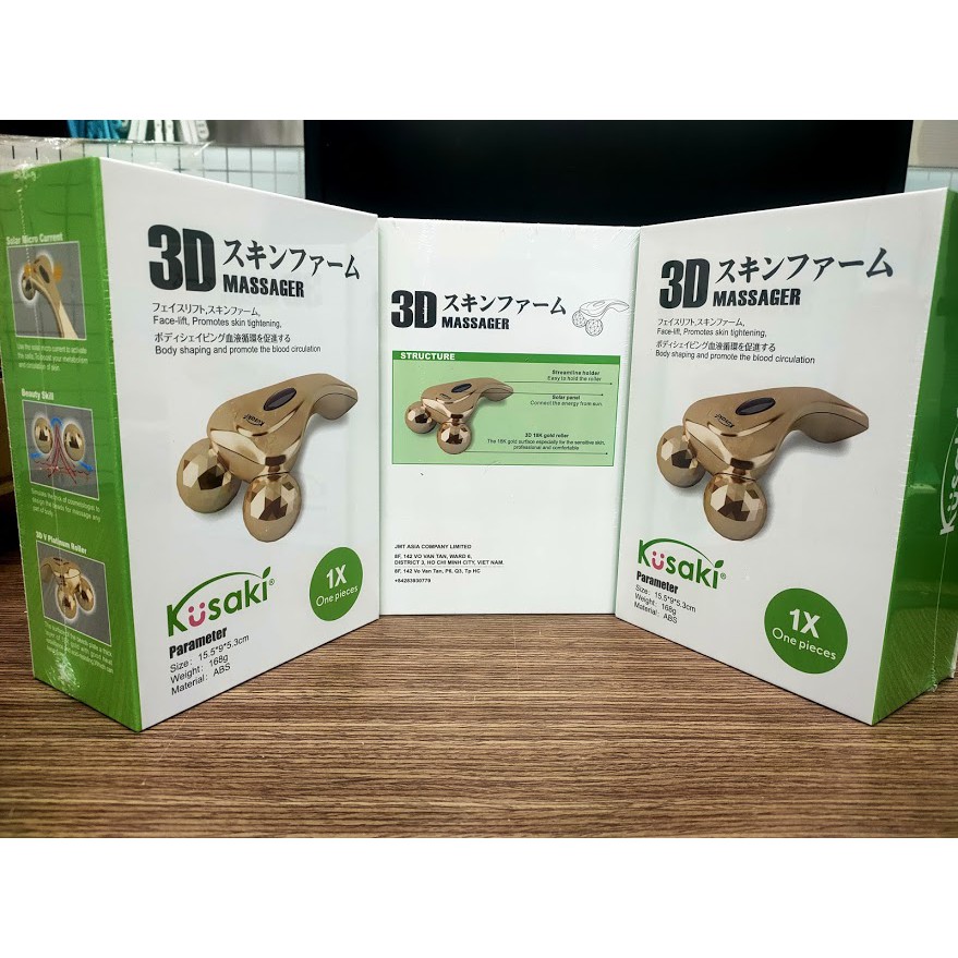 Cây Lăn Massage nâng cơ 3d  - cây lăn matxa 3d