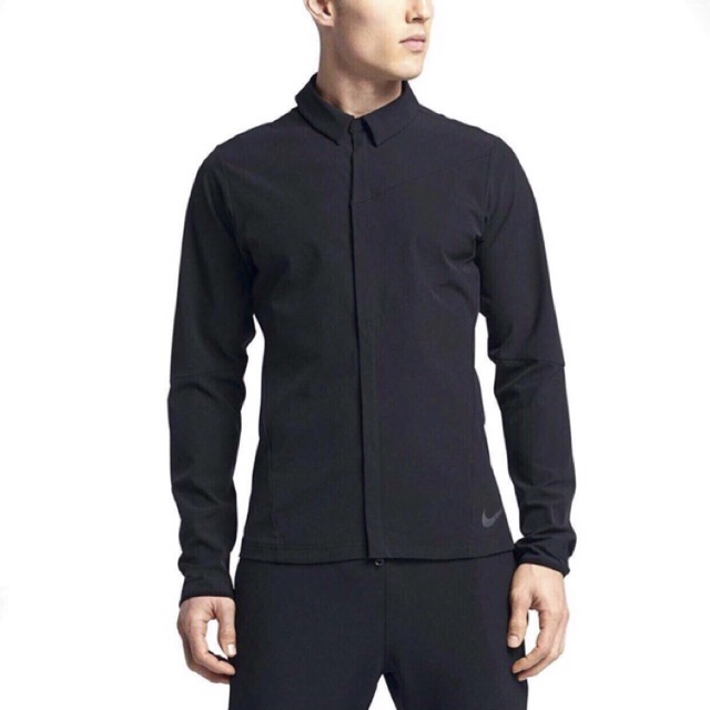 Áo khoác nam Nike Swoosh chính hãng form rộng 2 lớp lót lưới cách nhiệt bên trong có mũ trùm đầu
