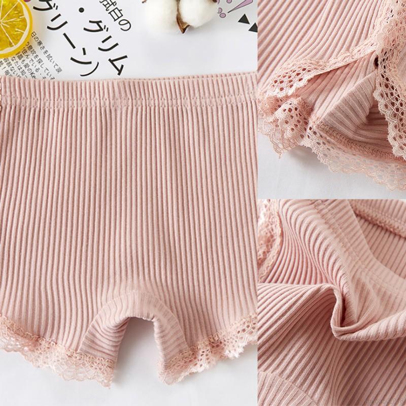 Quần Short Cotton Màu Trơn Dùng Cho Bé Gái