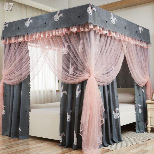 Các hộ gia đình mới 1,8 giường màn tích hợp công chúa phong cách cung điện sàn phòng ngủ mùng dày 1,5 mét