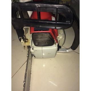 Máy cưa xích chạy xăng shindaiwa e 300 hàng trợ lực #