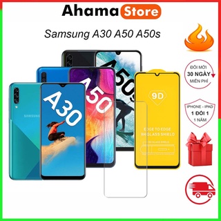 Kính Cường Lực Samsung A50 A50s A30 9D Full Màn [FM]