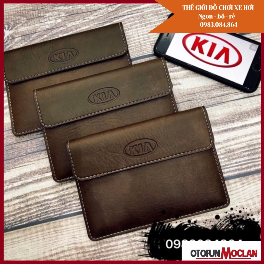   [ BÁN CHẠY NHẤT] Ví đựng giấy tờ xe ví đăng kiểm có logo hãng bán giá sỉ tại xưởng | BigBuy360 - bigbuy360.vn