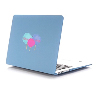 Ốp, Case Macbook Màu Xanh Pastel (Tặng Nút Chống Bụi)