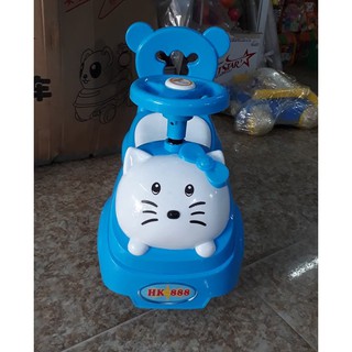 [Shopee giá rẻ] Xe lắc bơi chòi chân cho bé có nhạc + còi (Xe chòi chân cho bé)