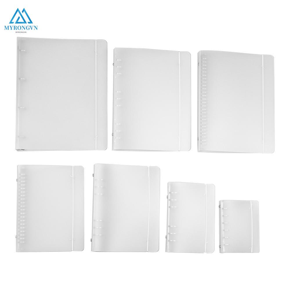 Bìa Kẹp Tài Liệu Bằng Nhựa Khổ A4 / B5 / A5 / A6 / A7 Phong Cách Vintage Ốp