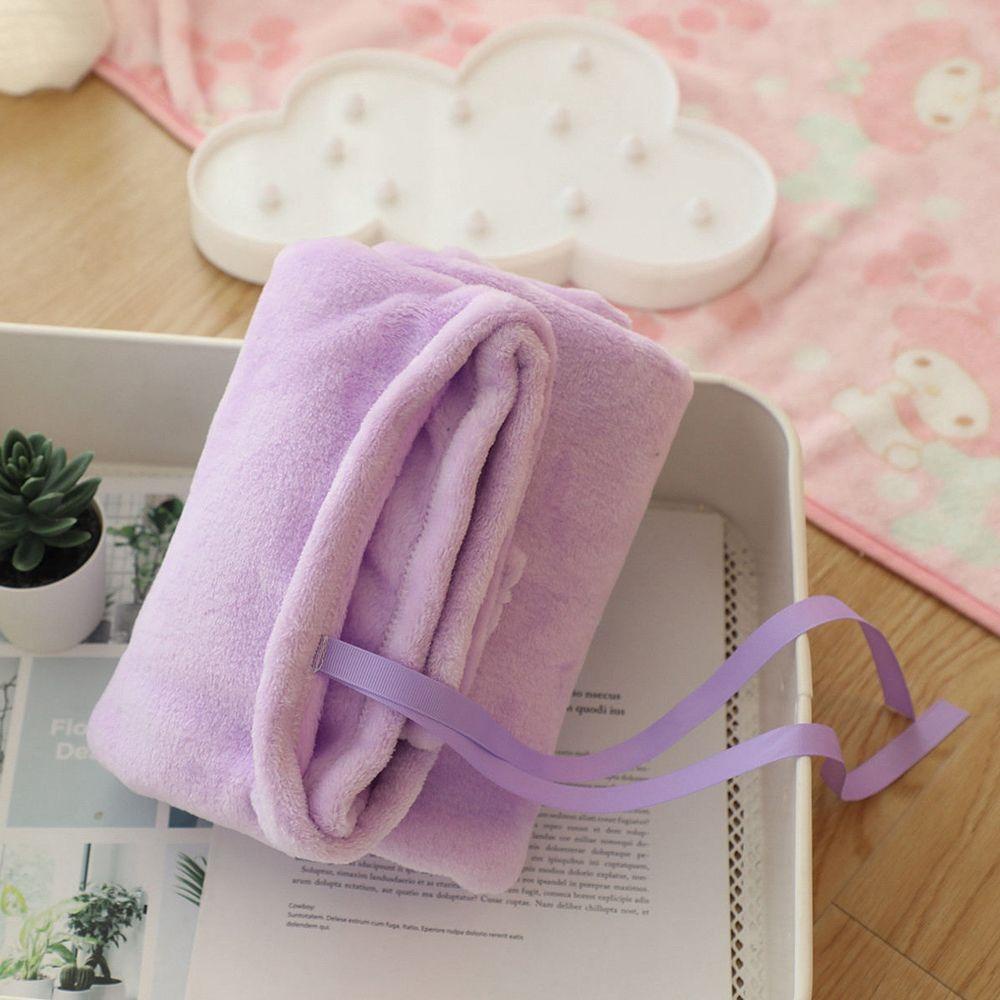 Javier Chăn Nhung San Hô Họa Tiết Hoạt Hình kuromi Dễ Thương Cho Bé