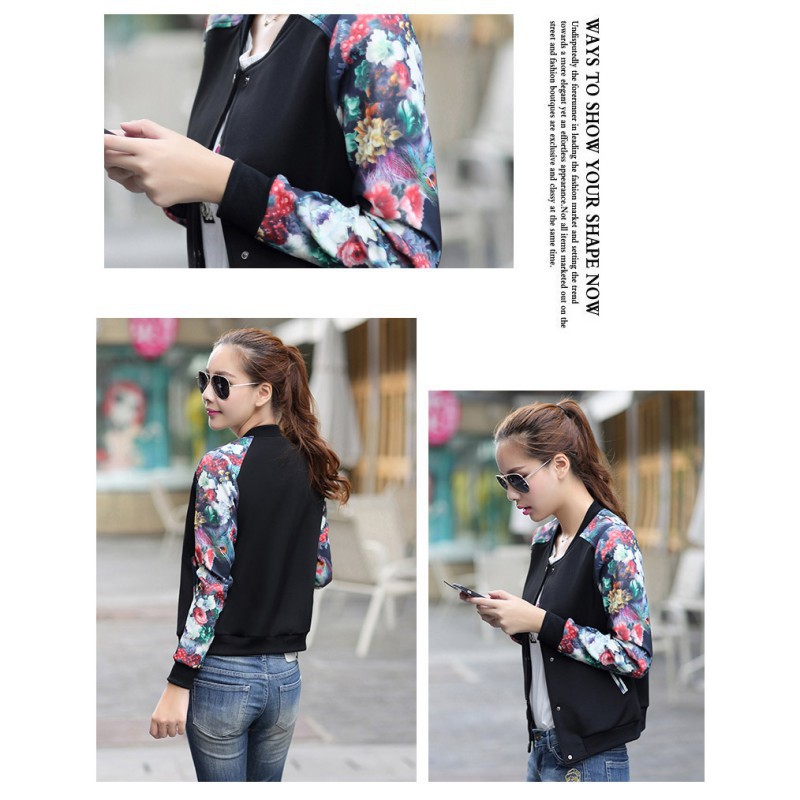 Aó khoác bomber in hoa cá tính | BigBuy360 - bigbuy360.vn