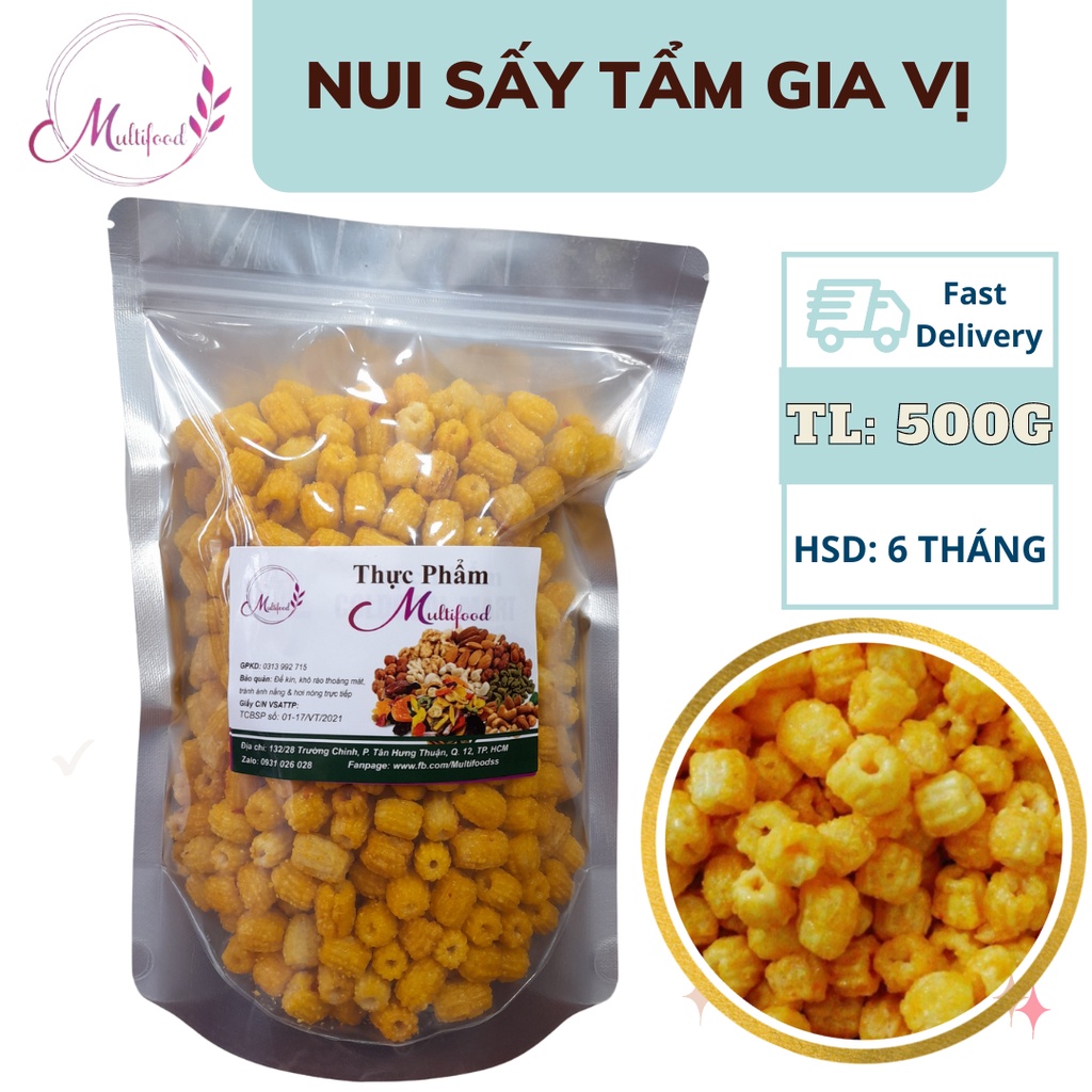 Nui Sấy Tẩm Gia Vị Multifood 1KG