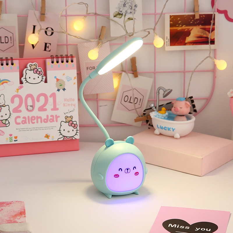 Đèn Học Mini Kiêm Đèn Ngủ Hình Thú Siêu Ngộ Nghĩnh Cho Bé DH05