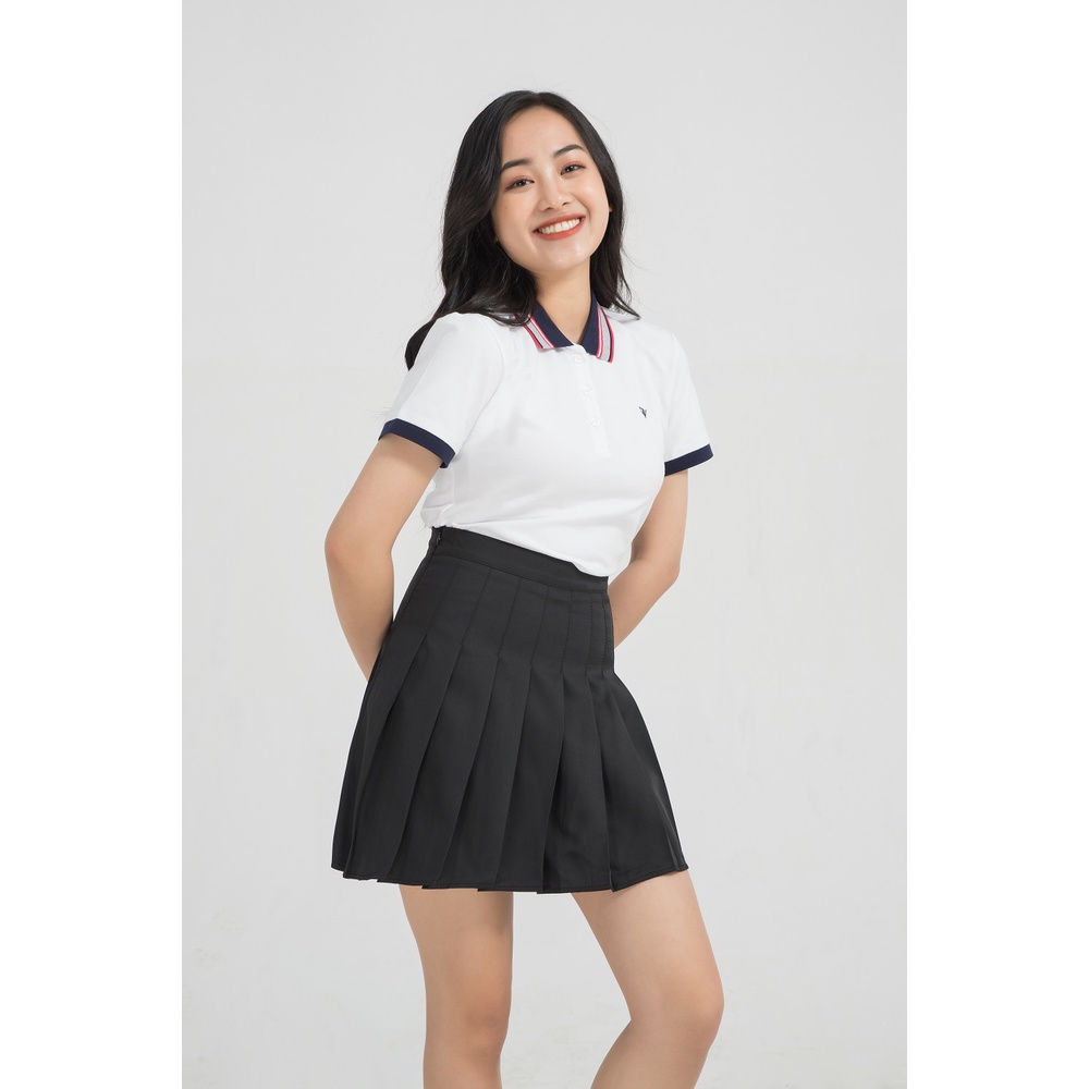 Áo thun polo nữ DARNELL, áo thun có cổ ngắn tay chất cotton thông thoáng bền đẹp DN4200