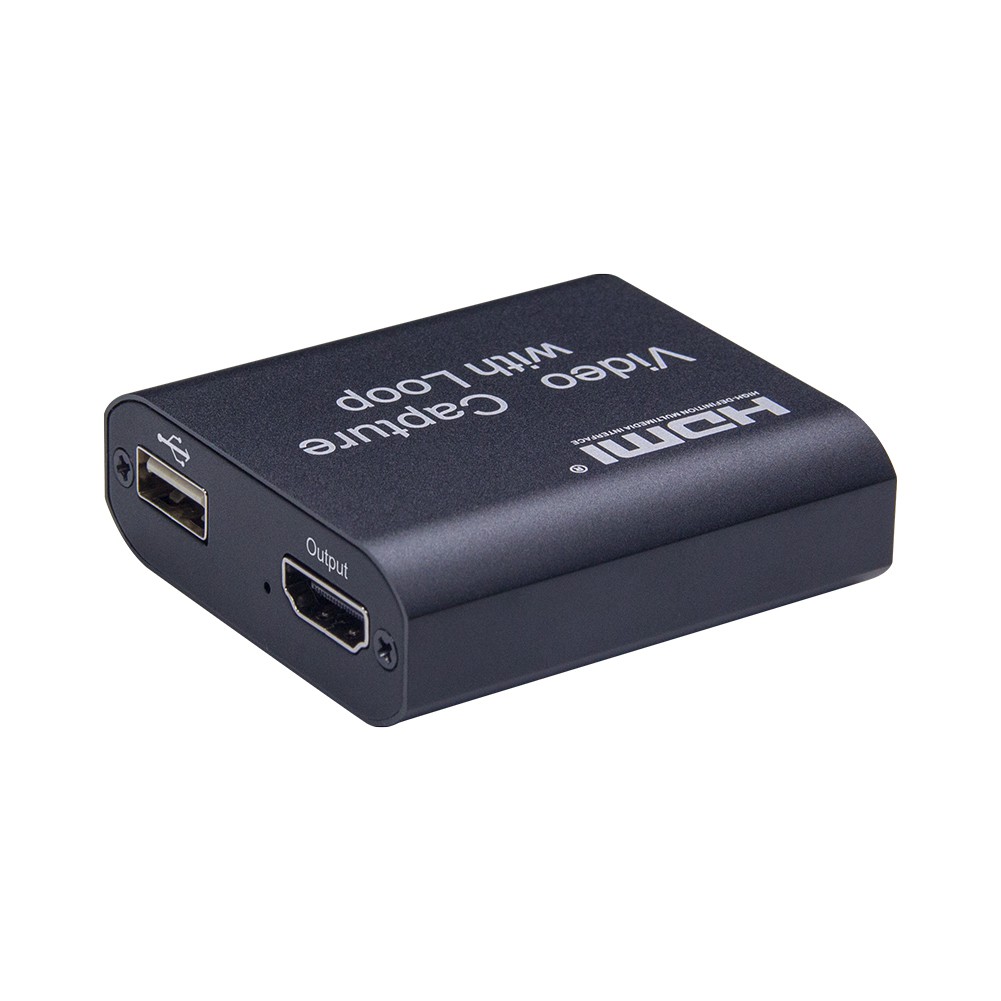 Capture Card HDMI to USB 3.0 Capture Card Recorder Box Device for Live Streaming Video Recording