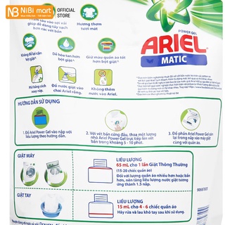 Nước giặt Ariel Matic 2.3 lít