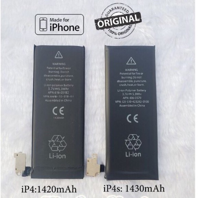 pin điện thoại iphone 4/4s chính hãng