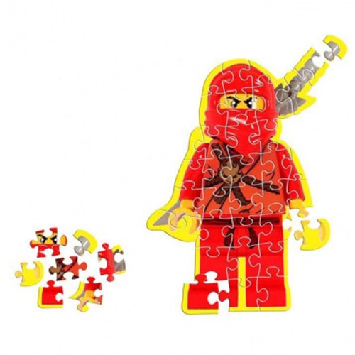 Độ chơi xếp hình băng gỗ Ninja Go - Kai chính hãng Winwin Toys