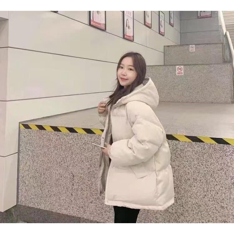 Áo phao béo đại hàn form rộng loại 1 Aimee closet (Ảnh thật)