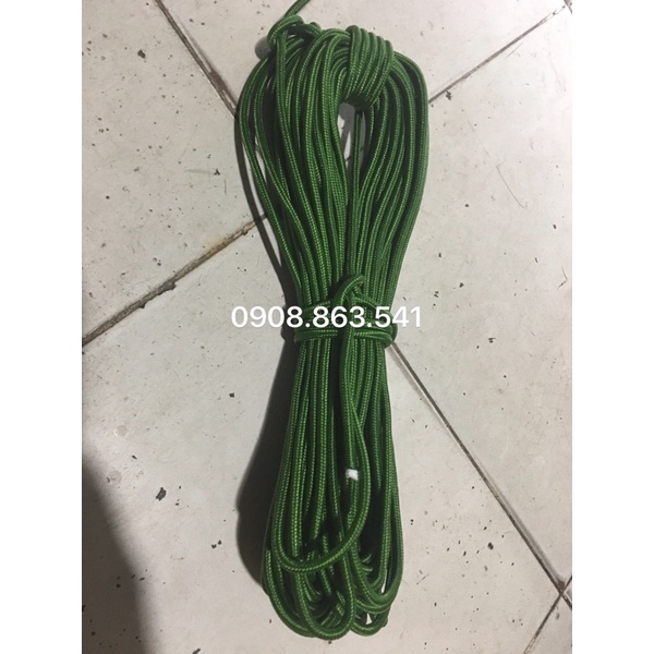 Dây thừng màu xanh 6mm