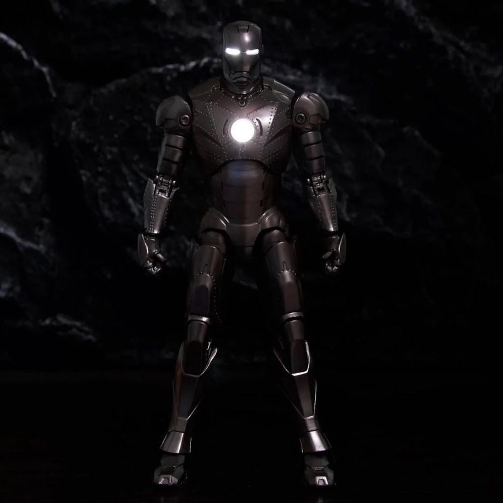 Mô hình Iron Man Mk2 ZD Toys có đèn chính hãng tỉ lệ 1:10