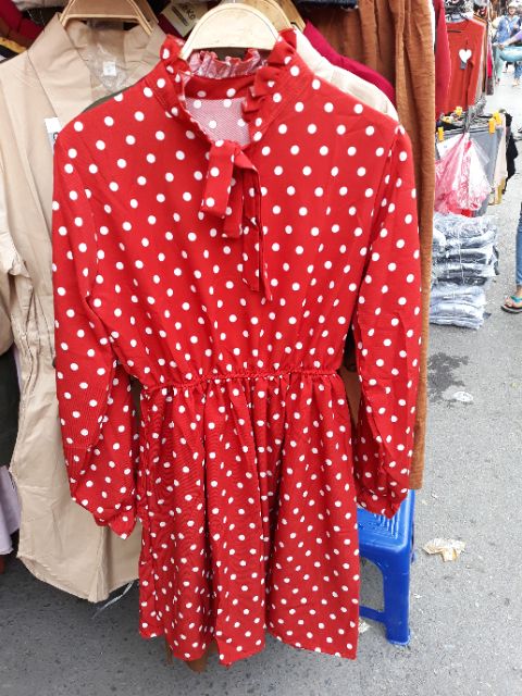 Đầm suông chấm bi | BigBuy360 - bigbuy360.vn