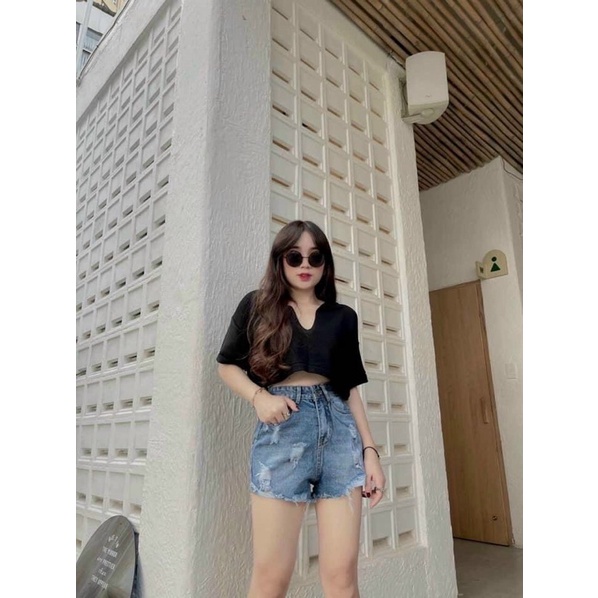 ÁO THUN CROPTOP XINH XẺ CỰC CHẤT X3