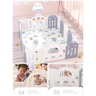 Quây cũi nhựa cho bé lucky honper hàng cao cấp tặng thảm 100 bóng gấu phát nhạc ,ib phí ship !!!!!!!!!!!!!!!
