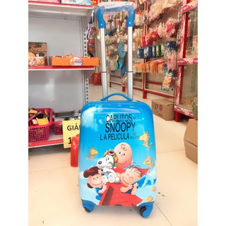Vali kéo du lịch cho bé size 18-43x33x23cm