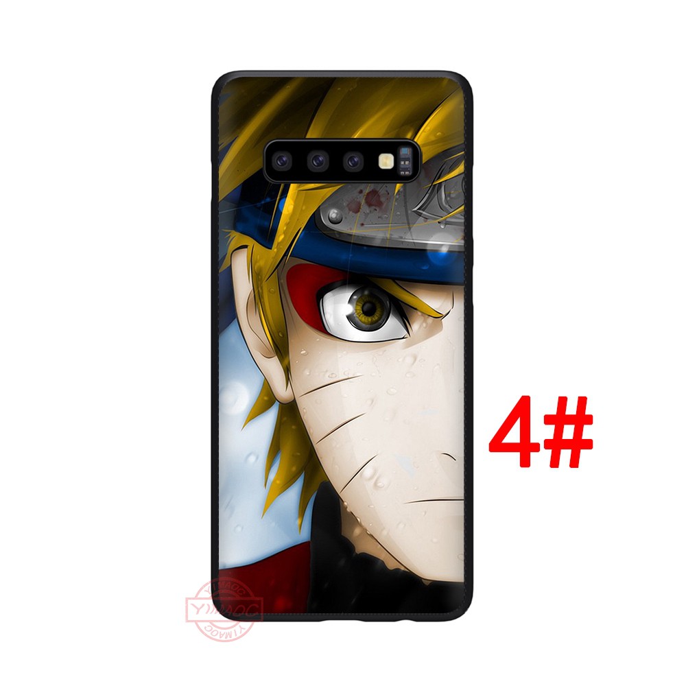 Ốp điện thoại in hình Naruto Kakashi cho Samsung Galaxy S7 Edge S8 S9 S10 Plus Note 8 9