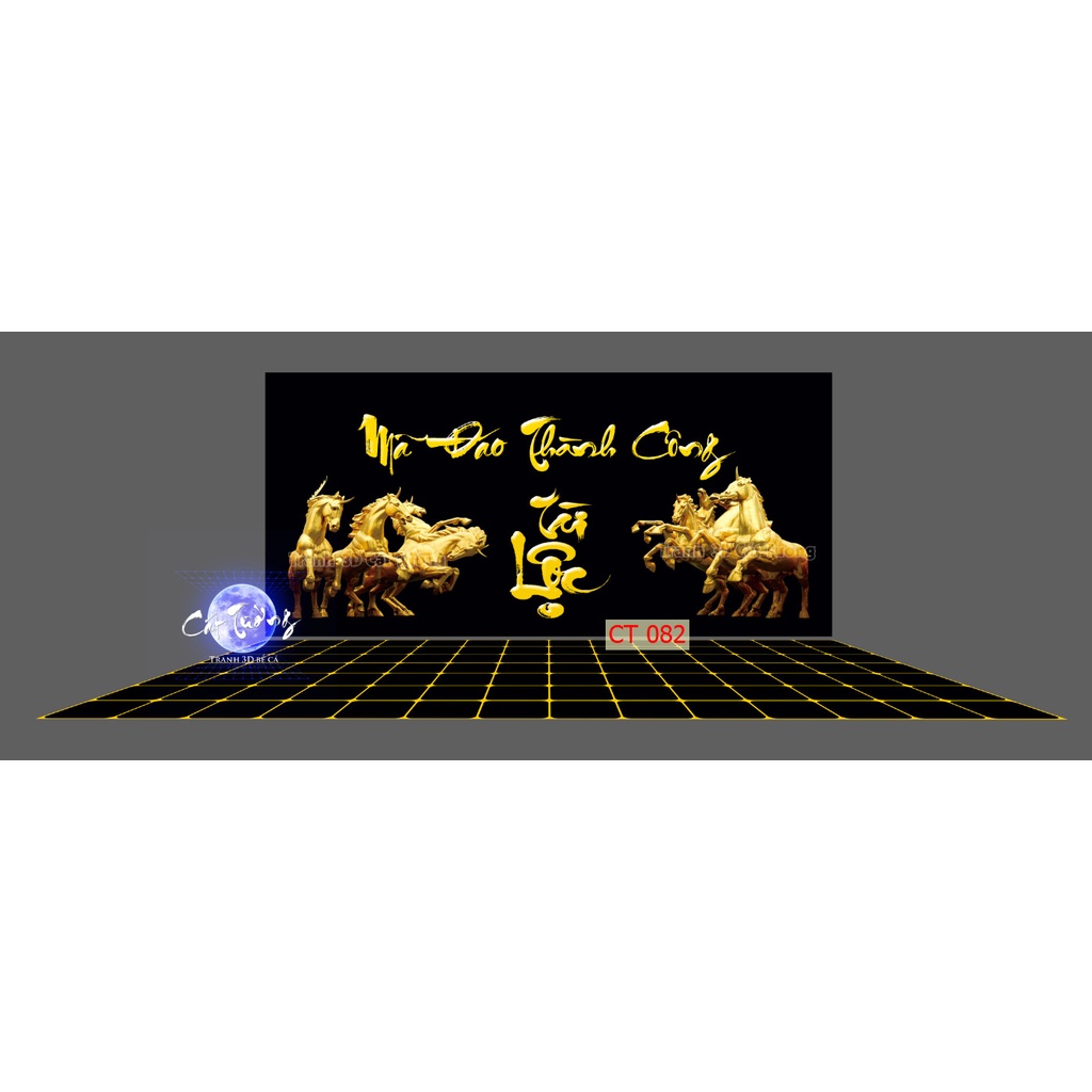 tranh 3d. tranh dán bể cá thủy sinh, bể cá rồng (tranh lưng)