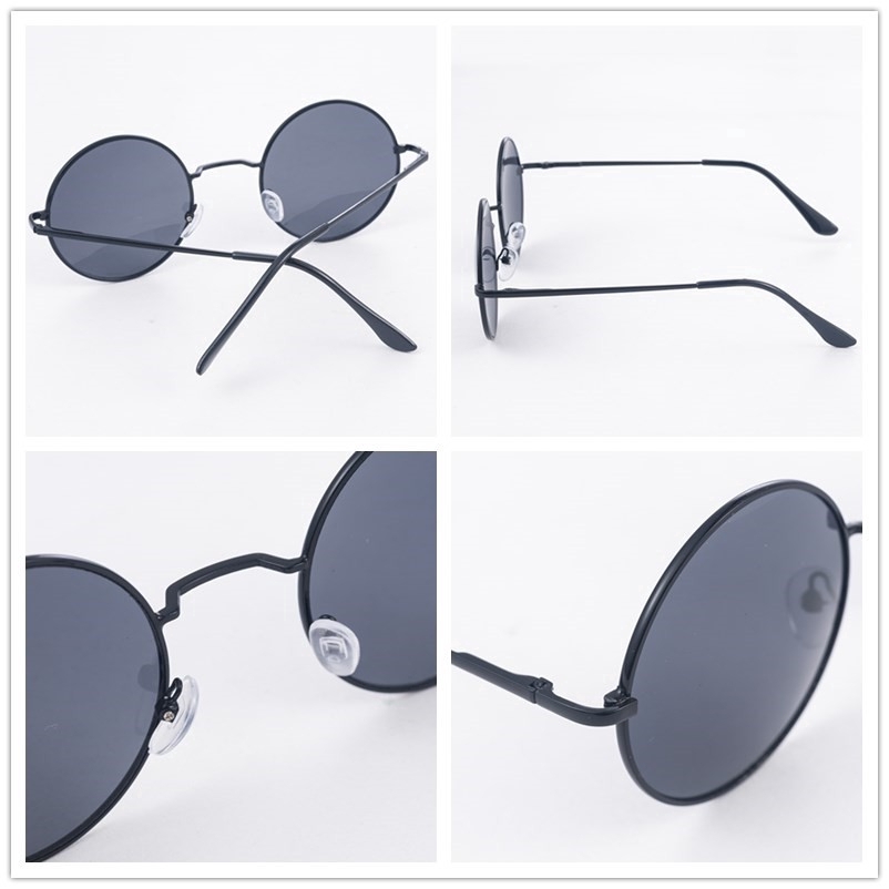 Kính mát nữ gọng tròn nhiều màu thời trang