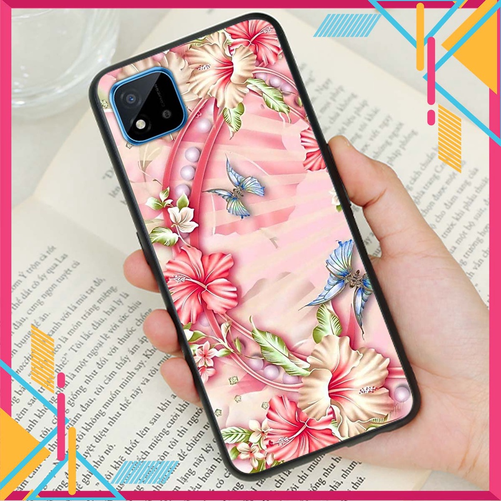 Ốp lưng Oppo REALME C11 in hình hoa xinh xắn, hiện đại , thời trang ,phong cách