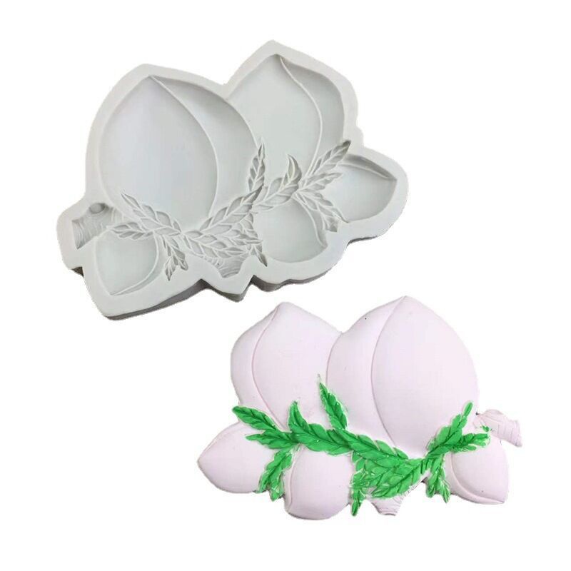 Khuôn Làm Bánh / Sô Cô La / Đất Sét Mềm Hình Chiếc Lá DIY