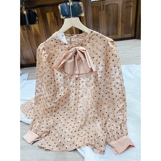 bán sỉ áo  sơ mi bi cổ nơ
