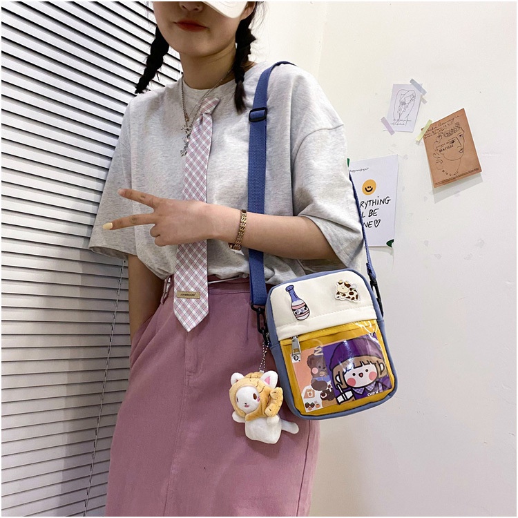 Túi nữ mềm mại thời trang họa tiết hoạt hình dễ thương phong cách trẻ trung Jelishop