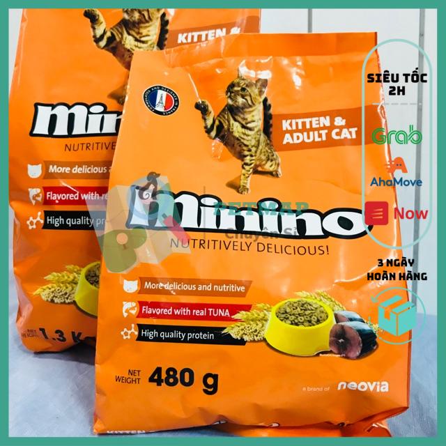 [Mã PET50 giảm 10% - tối đa 50K đơn 250K] Thức ăn cho mèo Minino 1kg3