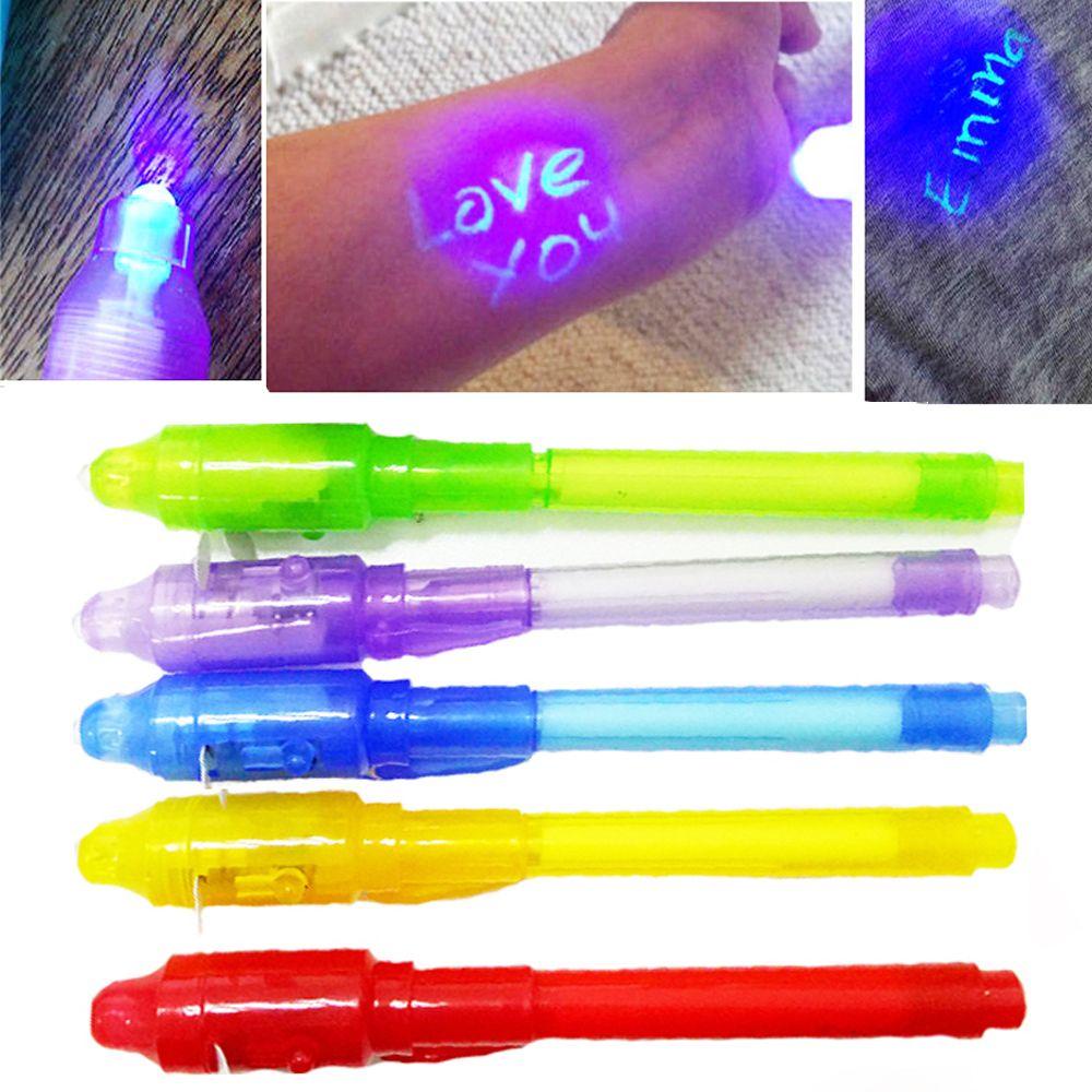 Set 5 Bút Lông Đánh Dấu Lời Nhắn Bí Mật Bằng Nhựa Thời Trang