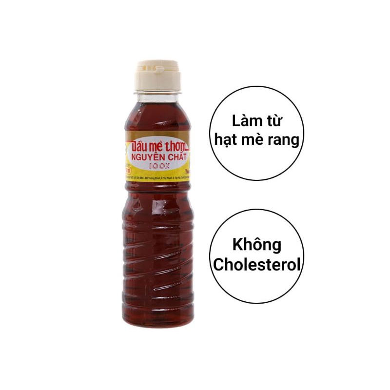 Dầu mè thơm nguyên chất Nakydaco chai 250ml