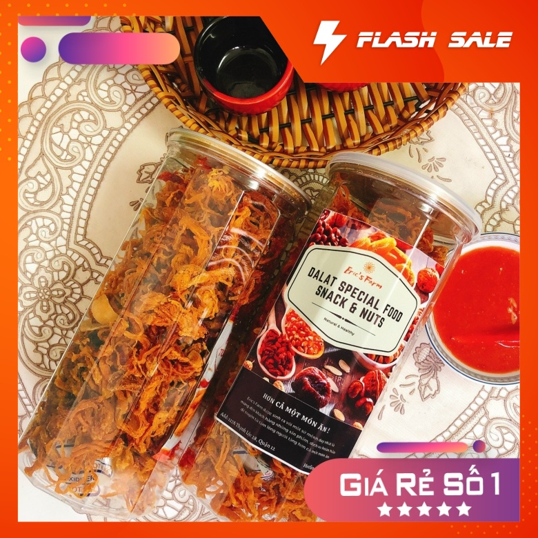 KHÔ HEO CHÁY TỎI 300G [THƠM NGON - THẤM VỊ] | BigBuy360 - bigbuy360.vn