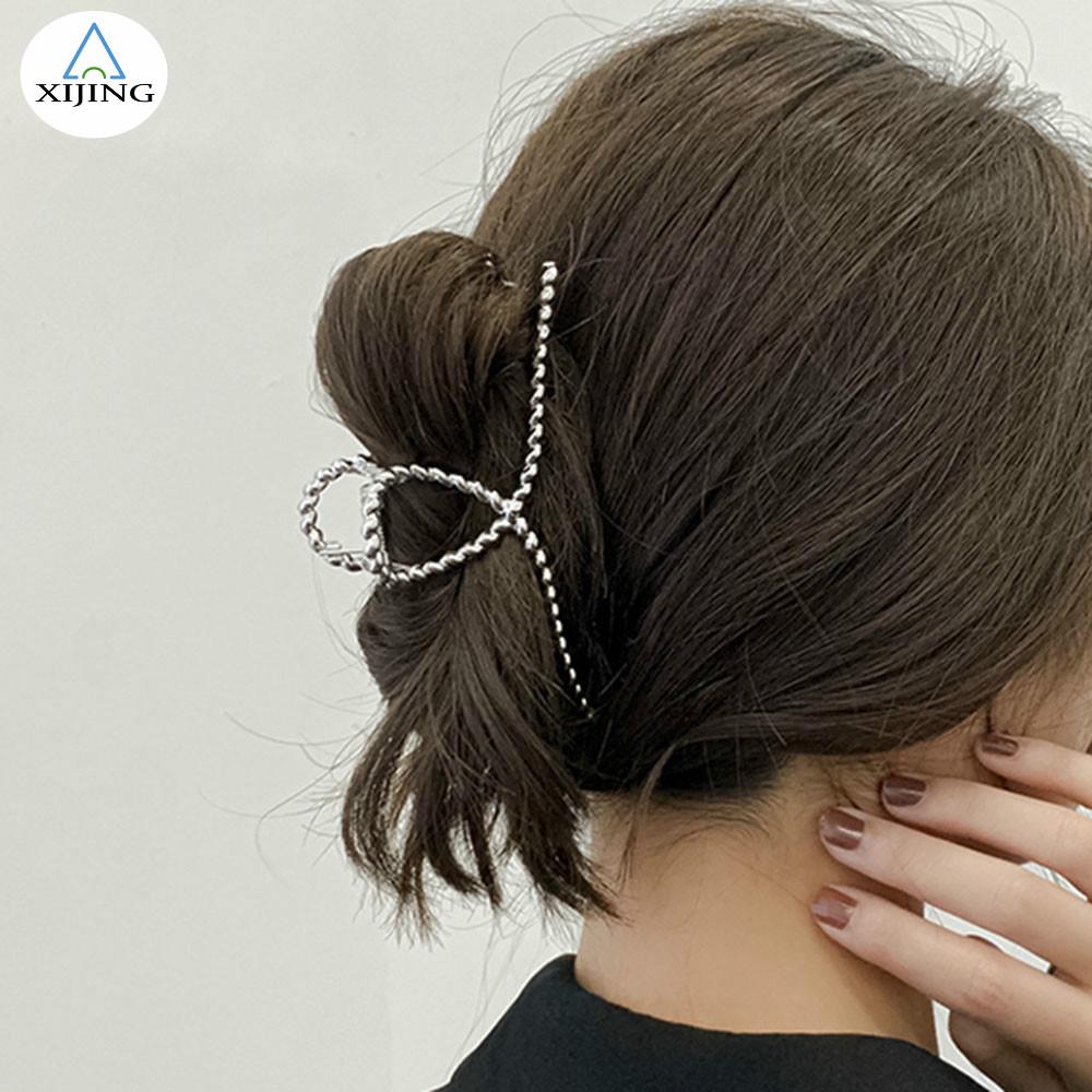 Kẹp Tóc Đính Ngọc Trai Đơn Giản Thời Trang Xinh Xắn Cho Nữ