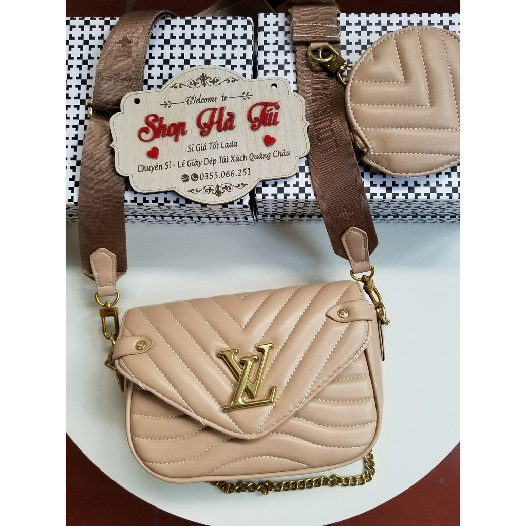 Set túi 2 món da mềm khóa bấm hottt nhất ( k hộp )