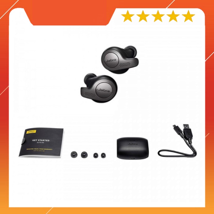 GIÁ CHƯA TỪNG CÓ Tai Nghe Bluetooth Jabra Elite 65t Titanium Black True Wireless Earbuds GIÁ CHƯA TỪNG CÓ