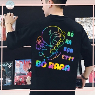 Áo Thun Phản Quang Bỏ Ra Bạn Ey form rộng unisex tay lỡ freesize cho nam nữ PQ6