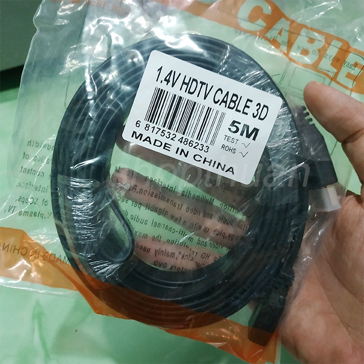 CÁP HDMI DẸP 1.5m / 3m / 5m / 10m - CHUẨN 1.4 FULL HD